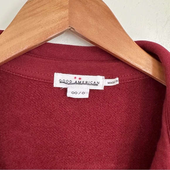 Good American Sueded Fleece Shacket Shirt Jacket Size XS / Small 00 - 0 - Picture 4 of 16